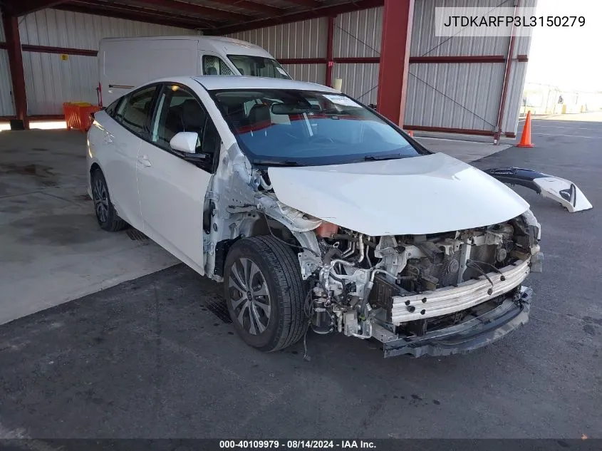 JTDKARFP3L3150279 2020 Toyota Prius Prime Limited