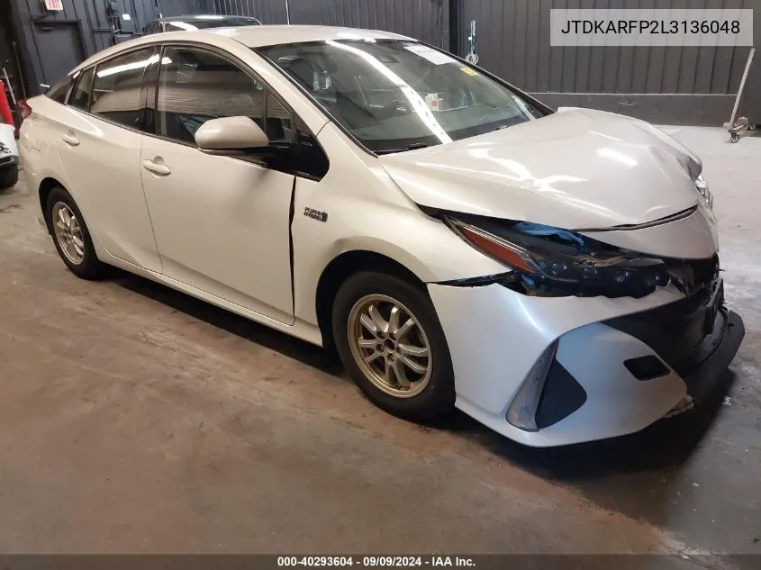 JTDKARFP2L3136048 2020 Toyota Prius Prime Xle