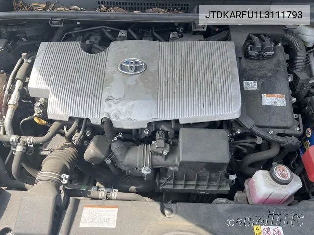 JTDKARFU1L3111793 2020 Toyota Prius L/Le/Xle/Limited