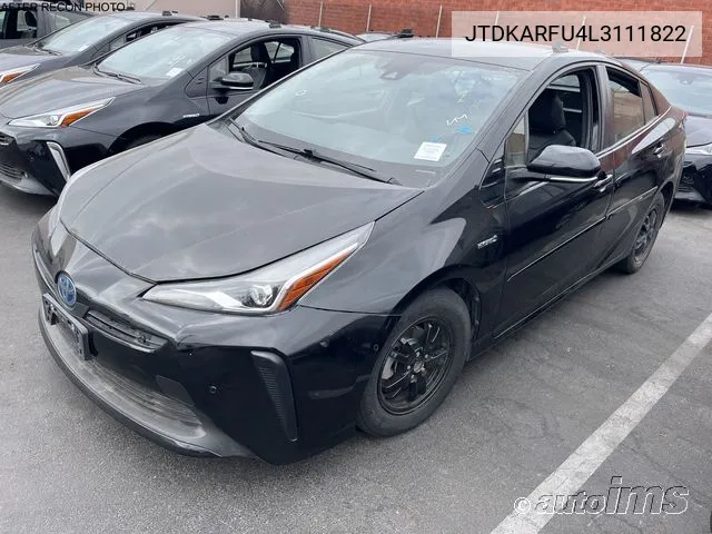 2020 Toyota Prius L/Le/Xle/Limited VIN: JTDKARFU4L3111822 Lot: 40379339