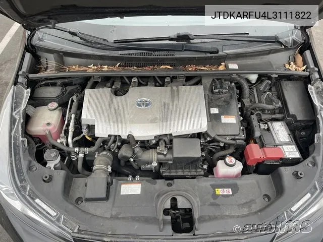 JTDKARFU4L3111822 2020 Toyota Prius L/Le/Xle/Limited