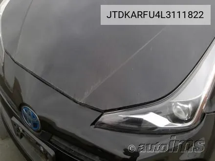 JTDKARFU4L3111822 2020 Toyota Prius L/Le/Xle/Limited