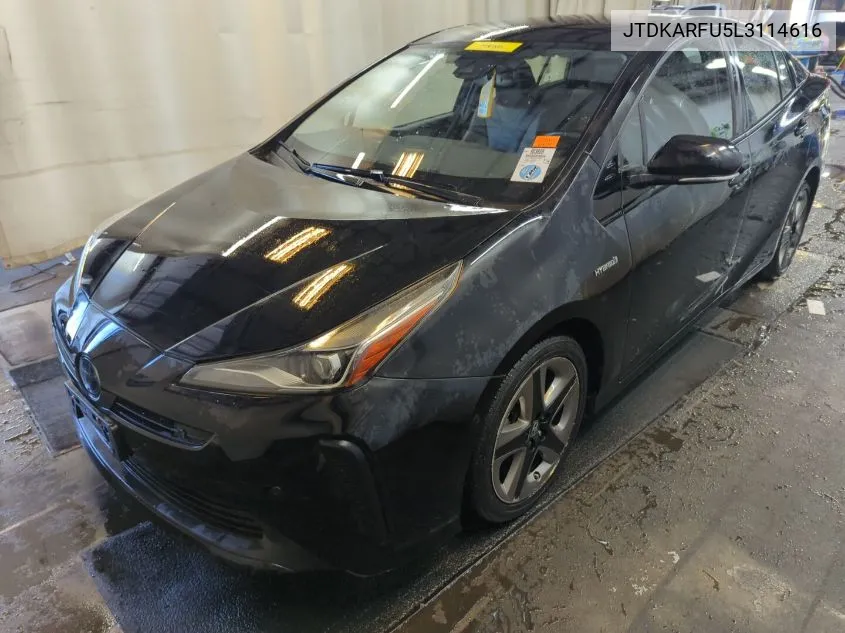 JTDKARFU5L3114616 2020 Toyota Prius Xle