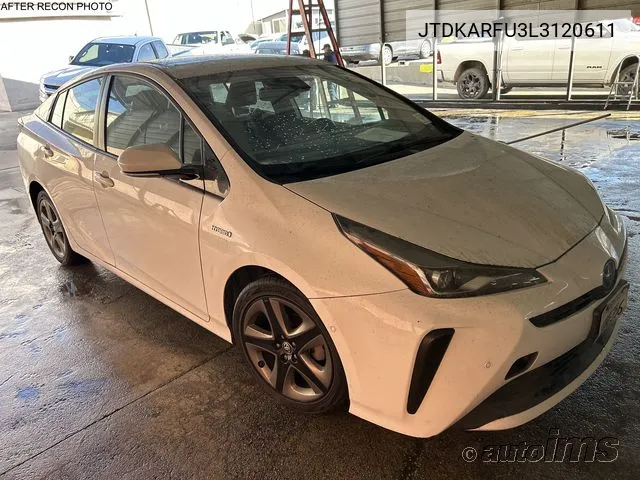 2020 Toyota Prius L/Le/Xle/Limited VIN: JTDKARFU3L3120611 Lot: 40868970