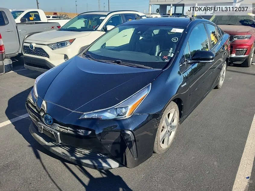 2020 Toyota Prius L/Le/Xle/Limited VIN: JTDKARFU1L3112037 Lot: 40878040