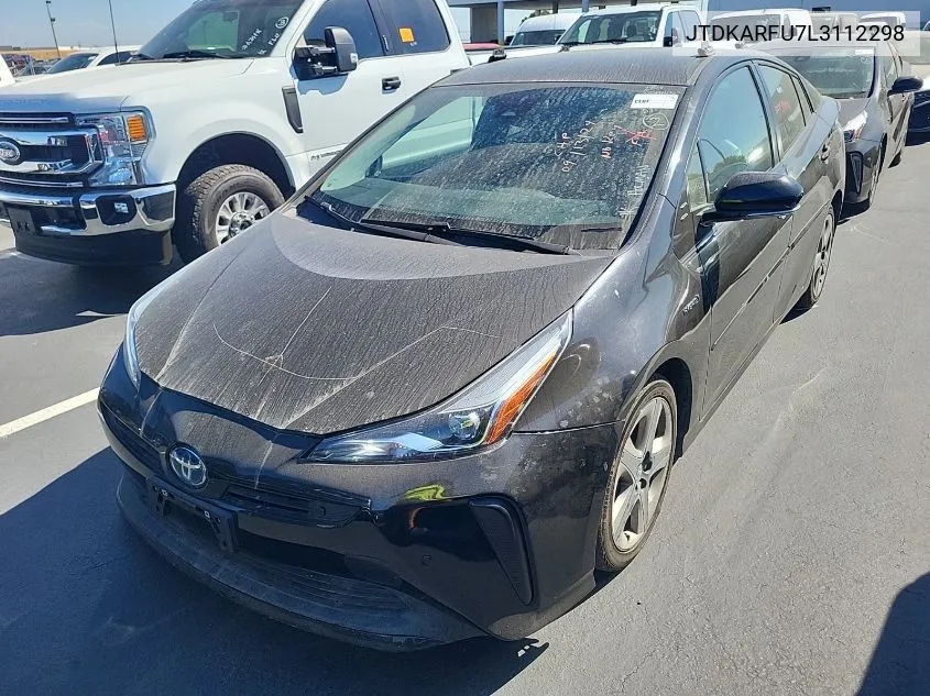 2020 Toyota Prius L/Le/Xle/Limited VIN: JTDKARFU7L3112298 Lot: 40878165