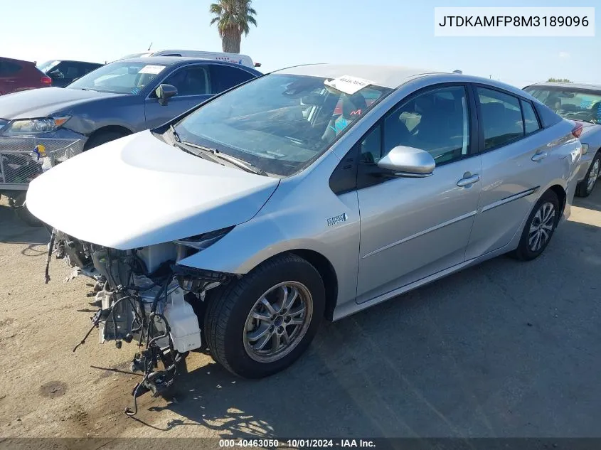 JTDKAMFP8M3189096 2021 Toyota Prius Prime Limited