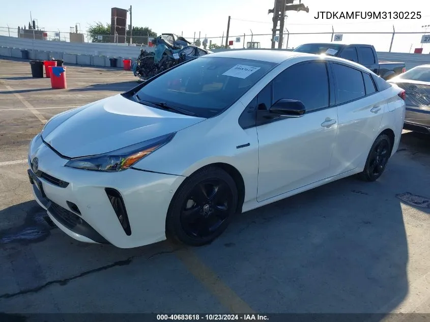 2021 Toyota Prius 2020 Edition VIN: JTDKAMFU9M3130225 Lot: 40683618