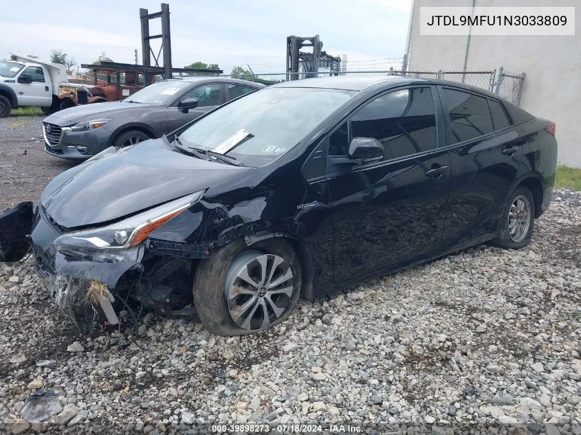 JTDL9MFU1N3033809 2022 Toyota Prius Le Awd-E