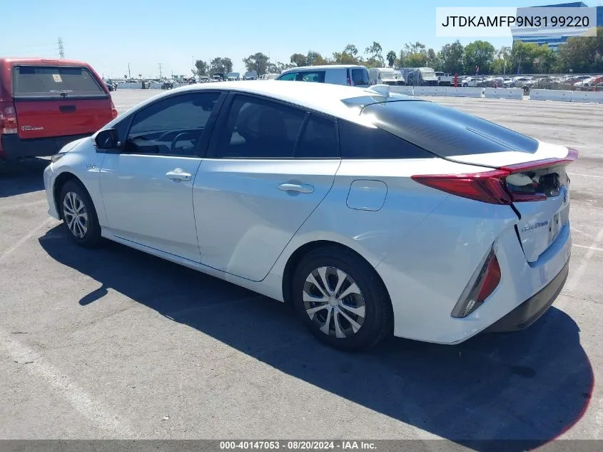 JTDKAMFP9N3199220 2022 Toyota Prius Prime Le/Xle/Limited