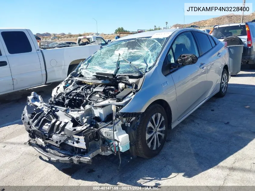 JTDKAMFP4N3228400 2022 Toyota Prius Prime Xle