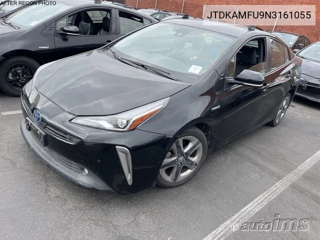 2022 Toyota Prius Night Shade/L/Le/Xle/Limited VIN: JTDKAMFU9N3161055 Lot: 40379296