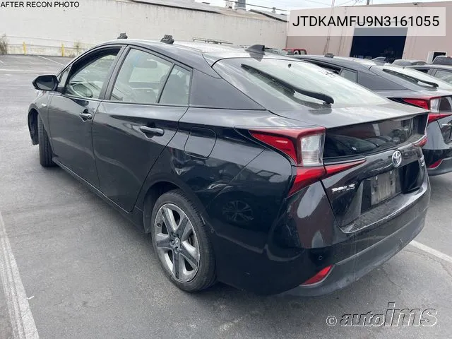 2022 Toyota Prius Night Shade/L/Le/Xle/Limited VIN: JTDKAMFU9N3161055 Lot: 40379296