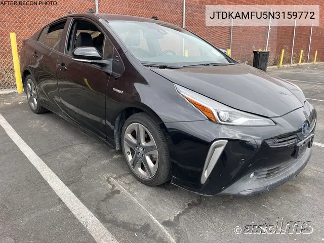 2022 Toyota Prius Night Shade/L/Le/Xle/Limited VIN: JTDKAMFU5N3159772 Lot: 40379297