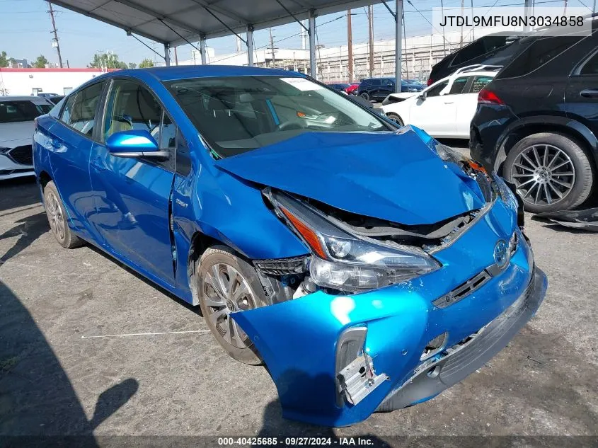 JTDL9MFU8N3034858 2022 Toyota Prius Le Awd-E