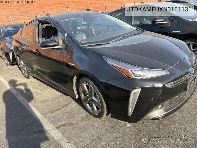 2022 Toyota Prius Xle VIN: JTDKAMFUXN3161131 Lot: 40443180