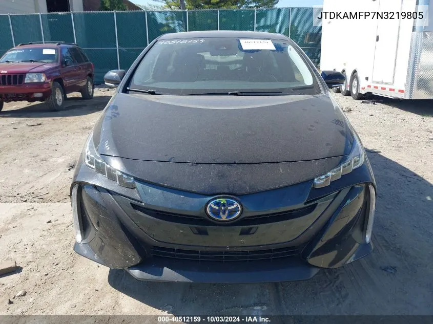 JTDKAMFP7N3219805 2022 Toyota Prius Prime Le