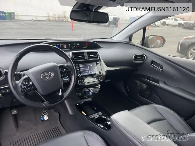 2022 Toyota Prius Xle VIN: JTDKAMFU5N3161120 Lot: 40527706