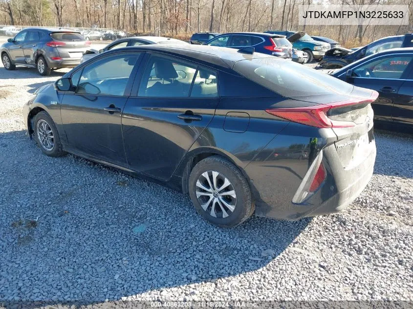 2022 Toyota Prius Prime Limited VIN: JTDKAMFP1N3225633 Lot: 40863203