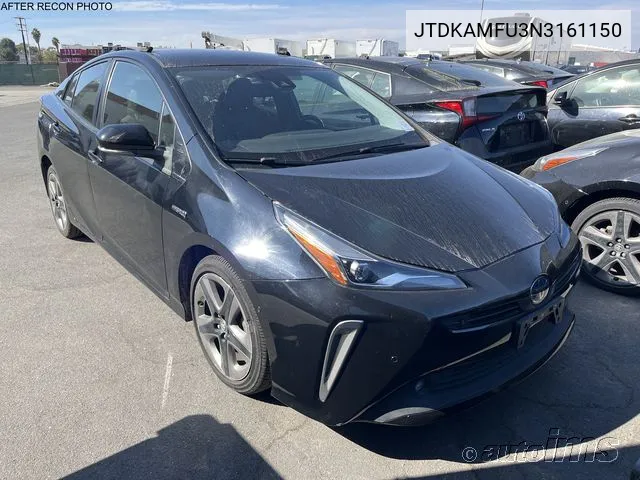 2022 Toyota Prius Night Shade/L/Le/Xle/Limited VIN: JTDKAMFU3N3161150 Lot: 40869276