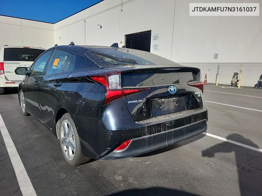 2022 Toyota Prius Night Shade/L/Le/Xle/Limited VIN: JTDKAMFU7N3161037 Lot: 40877942