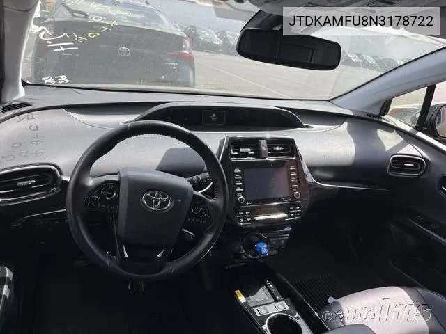 2022 Toyota Prius Xle VIN: JTDKAMFU8N3178722 Lot: 40917058