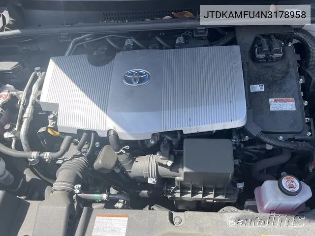 2022 Toyota Prius Xle VIN: JTDKAMFU4N3178958 Lot: 40917061