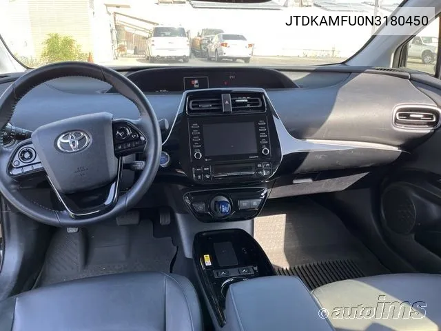 2022 Toyota Prius Xle VIN: JTDKAMFU0N3180450 Lot: 40917070