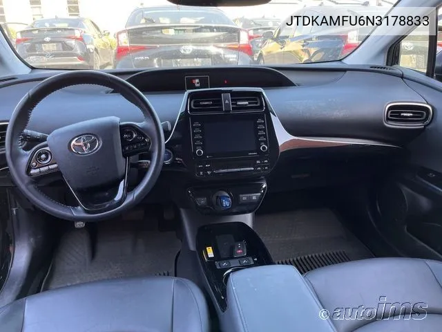 2022 Toyota Prius Xle VIN: JTDKAMFU6N3178833 Lot: 40917358