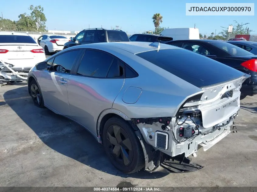 JTDACACUXP3000970 2023 Toyota Prius Prime Se