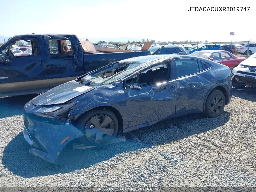 JTDACACUXR3019747 2024 Toyota Prius Prime Se