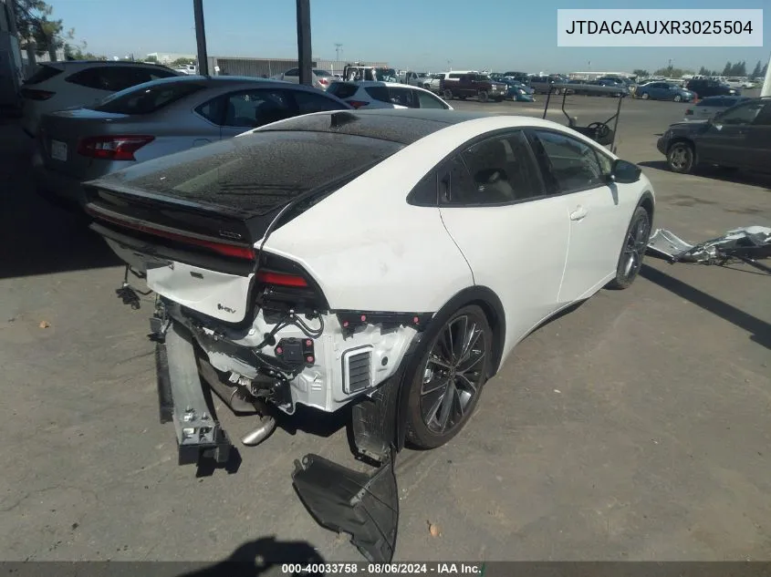 JTDACAAUXR3025504 2024 Toyota Prius Limited