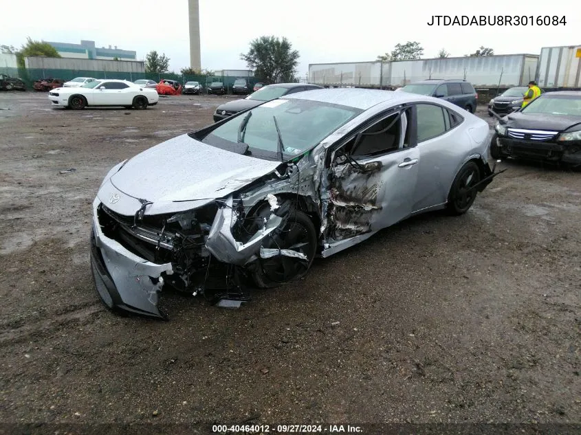 JTDADABU8R3016084 2024 Toyota Prius Le Awd-E