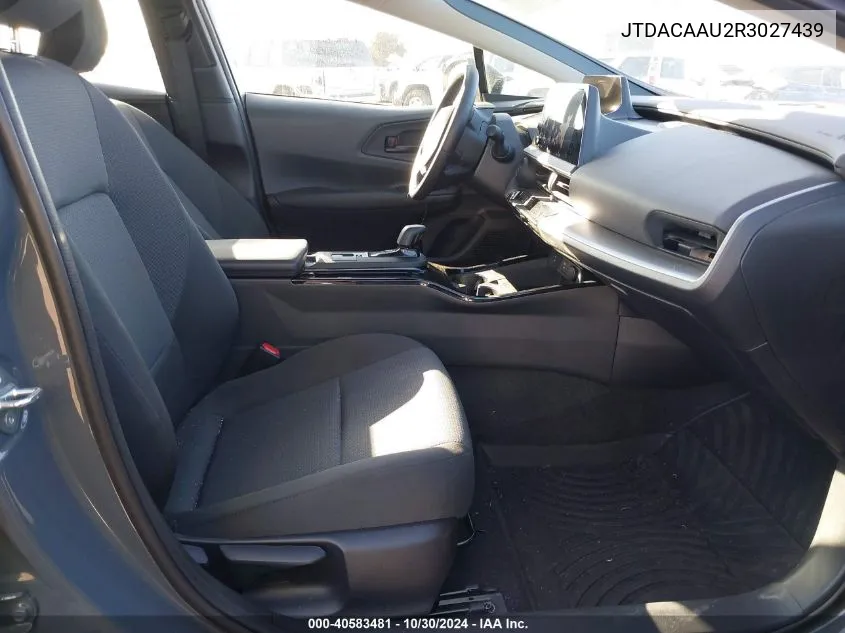 JTDACAAU2R3027439 2024 Toyota Prius Le