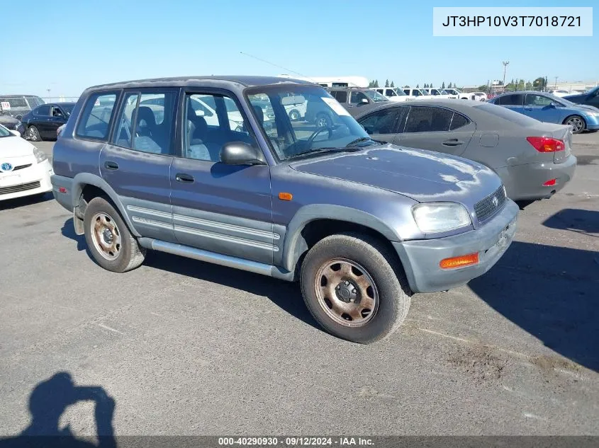 1996 Toyota Rav4 VIN: JT3HP10V3T7018721 Lot: 40290930