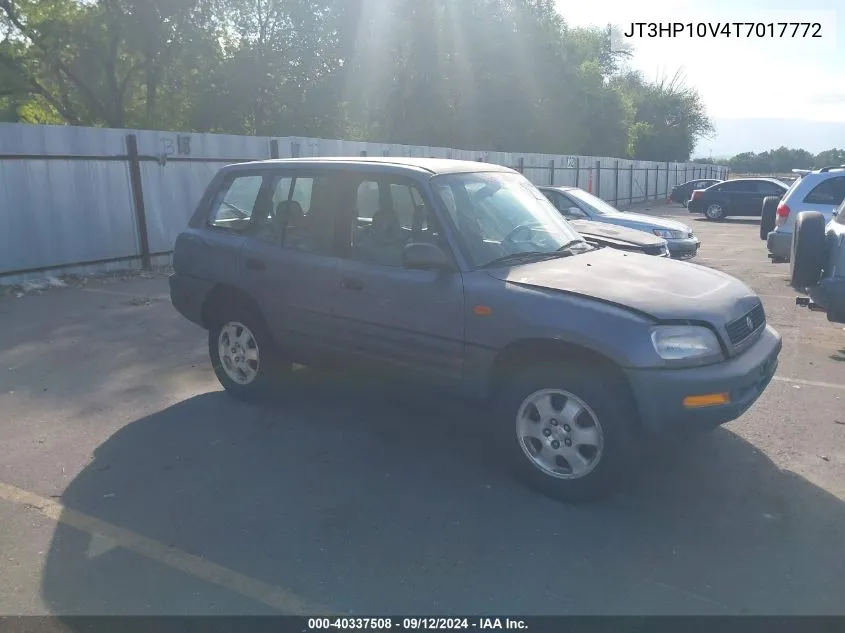 1996 Toyota Rav4 VIN: JT3HP10V4T7017772 Lot: 40337508