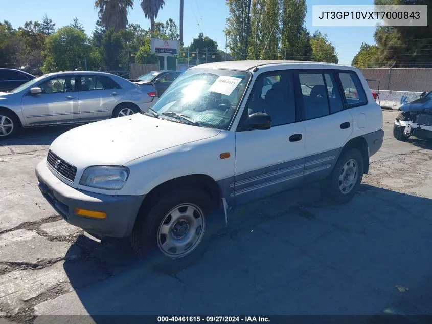 1996 Toyota Rav4 VIN: JT3GP10VXT7000843 Lot: 40461615