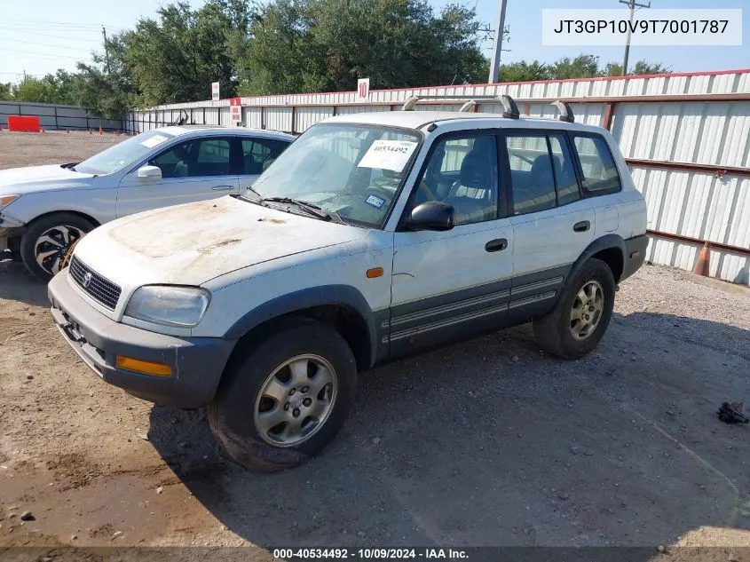 1996 Toyota Rav4 VIN: JT3GP10V9T7001787 Lot: 40534492