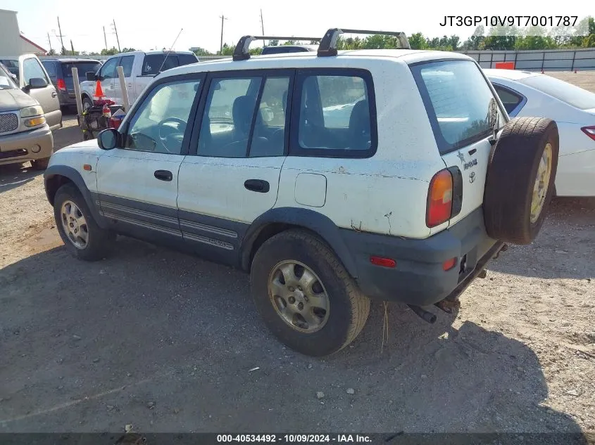 1996 Toyota Rav4 VIN: JT3GP10V9T7001787 Lot: 40534492