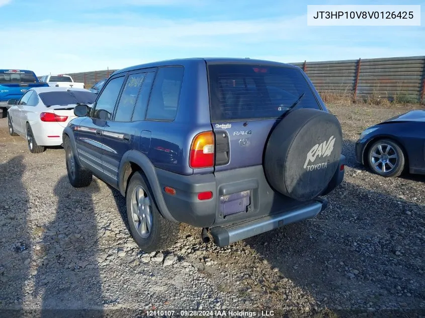 1997 Toyota Rav4 VIN: JT3HP10V8V0126425 Lot: 12110107