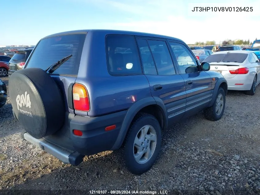 1997 Toyota Rav4 VIN: JT3HP10V8V0126425 Lot: 12110107