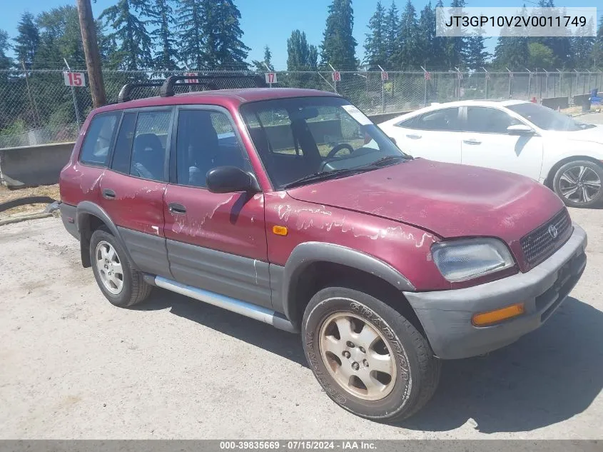 1997 Toyota Rav4 VIN: JT3GP10V2V0011749 Lot: 39835669