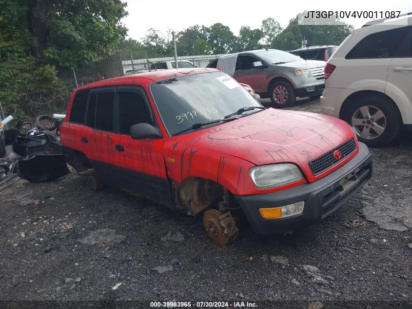 1997 Toyota Rav4 VIN: JT3GP10V4V0011087 Lot: 39983965