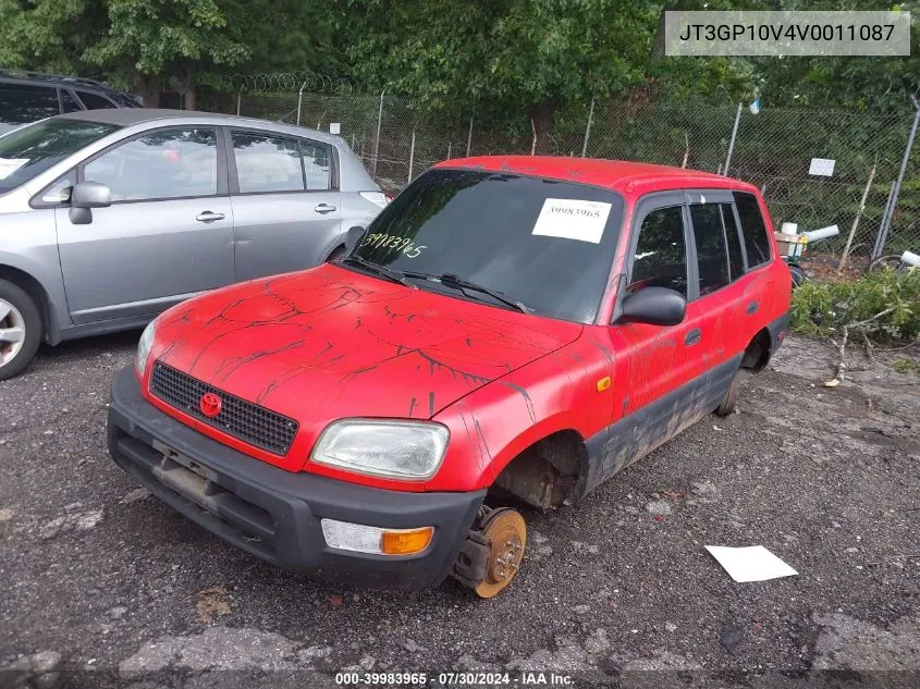 1997 Toyota Rav4 VIN: JT3GP10V4V0011087 Lot: 39983965