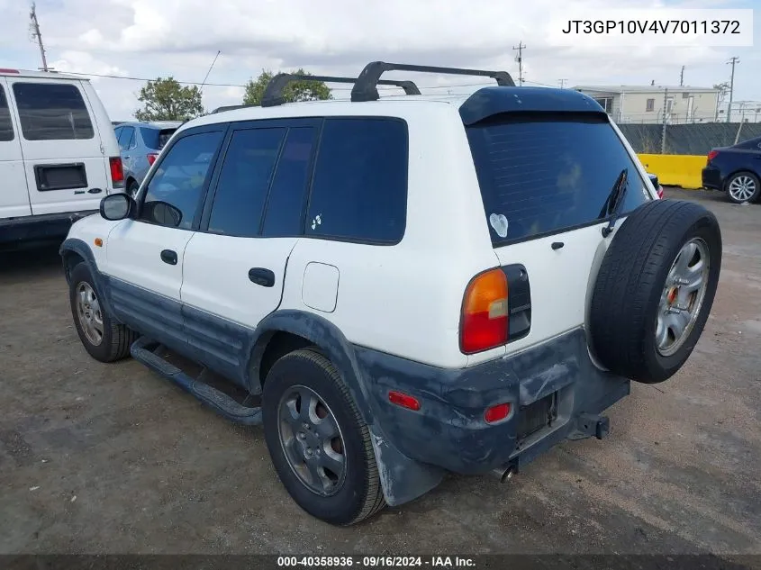 1997 Toyota Rav4 VIN: JT3GP10V4V7011372 Lot: 40358936