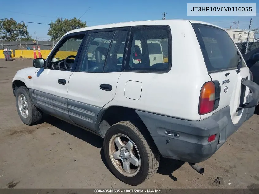 1997 Toyota Rav4 VIN: JT3HP10V6V0116055 Lot: 40540535