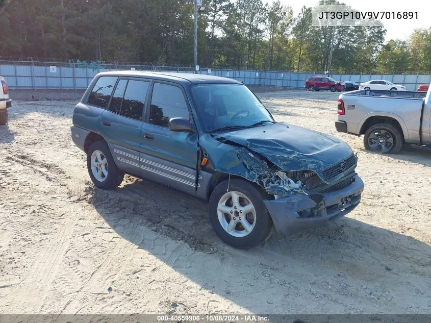 1997 Toyota Rav4 VIN: JT3GP10V9V7016891 Lot: 40559906