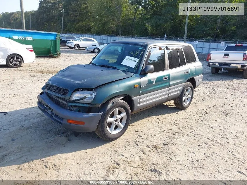 1997 Toyota Rav4 VIN: JT3GP10V9V7016891 Lot: 40559906