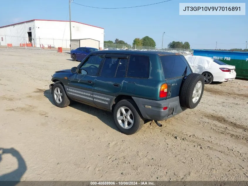 1997 Toyota Rav4 VIN: JT3GP10V9V7016891 Lot: 40559906