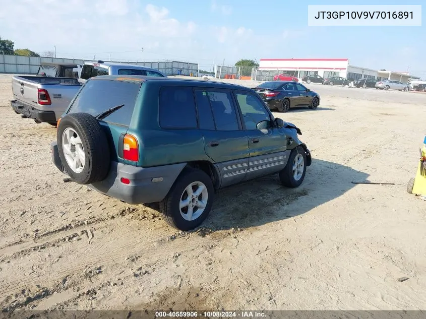 1997 Toyota Rav4 VIN: JT3GP10V9V7016891 Lot: 40559906